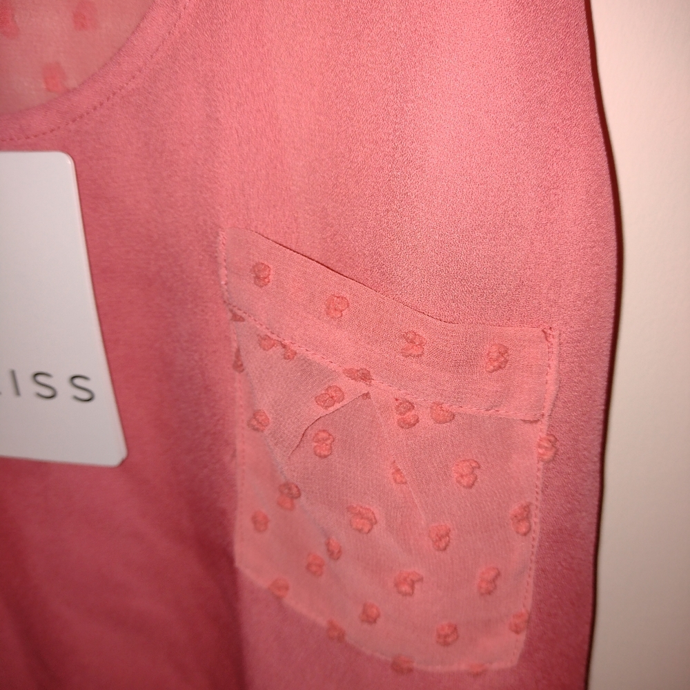 Reiss pink sleeveless blouse size 10 - NWT - Picture 3 of 6
